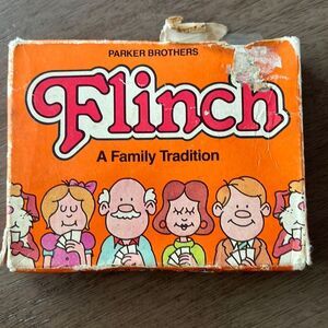 Flinch Vintage card Game
